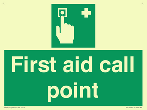 First aid call point